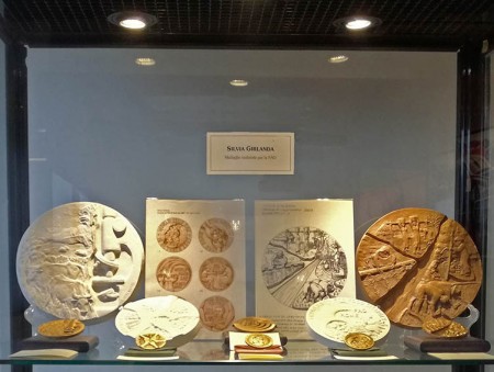 Mostra "L'Ambiente ieri, oggi e, forse, domani", medaglie realizzate per la FAO